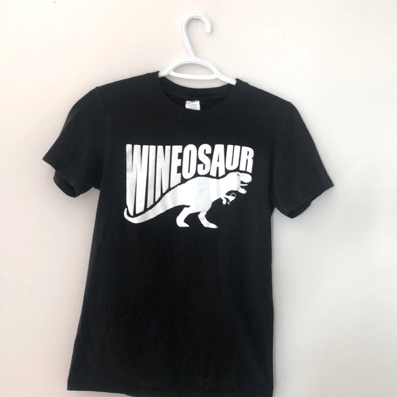 Halloween black t-shirt - Wineosaur - Picture 1 of 1